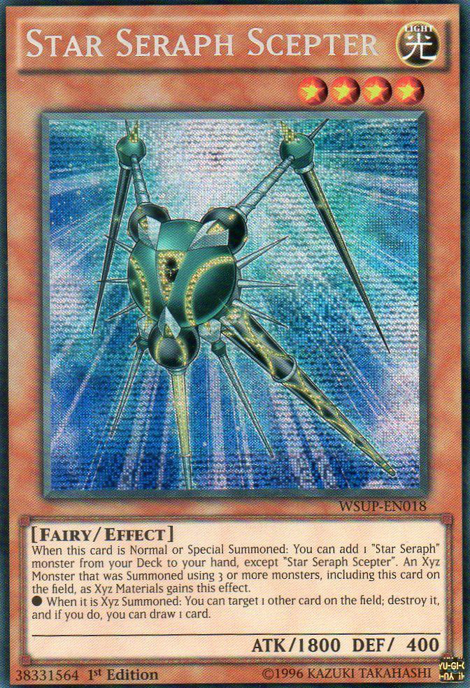 Sceptre Étoilé Séraphin [WSUP-FR018] Secret Rare