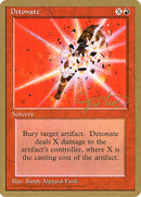 Detonar (Mark Justice) [Pro Tour Collector Set]