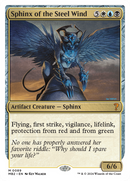 Sphinx de la bourrasque d'acier (Cadre blanc) [Mystery Booster 2]