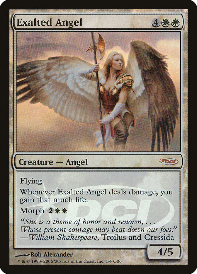 Ange exalté [Cartes de juge 2006]