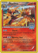 Braségali (14/111) (Promo du Championnat National du personnel) [XY : Poings Furieux]