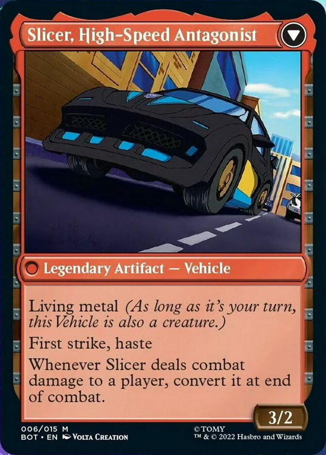 Trancheur, Muscle à louer // Trancheur, Antagoniste à grande vitesse [Transformers]