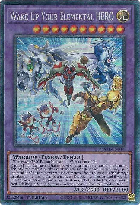 Despierta a tu HÉROE Elemental [MAZE-EN014] Collector's Rare