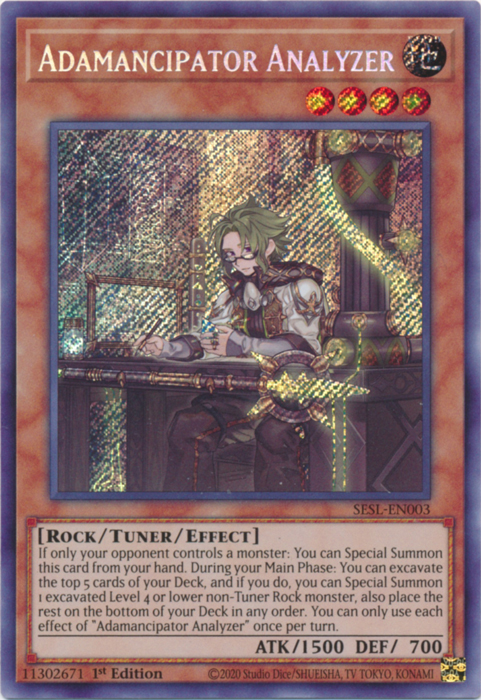 Analyseur Adamancipateur [SESL-FR003] Secret Rare