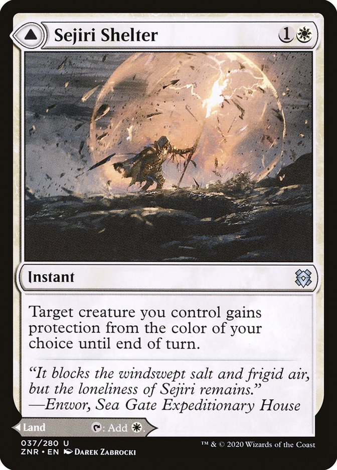 Abri de Sejiri // Glacier de Sejiri [Zendikar Rising]