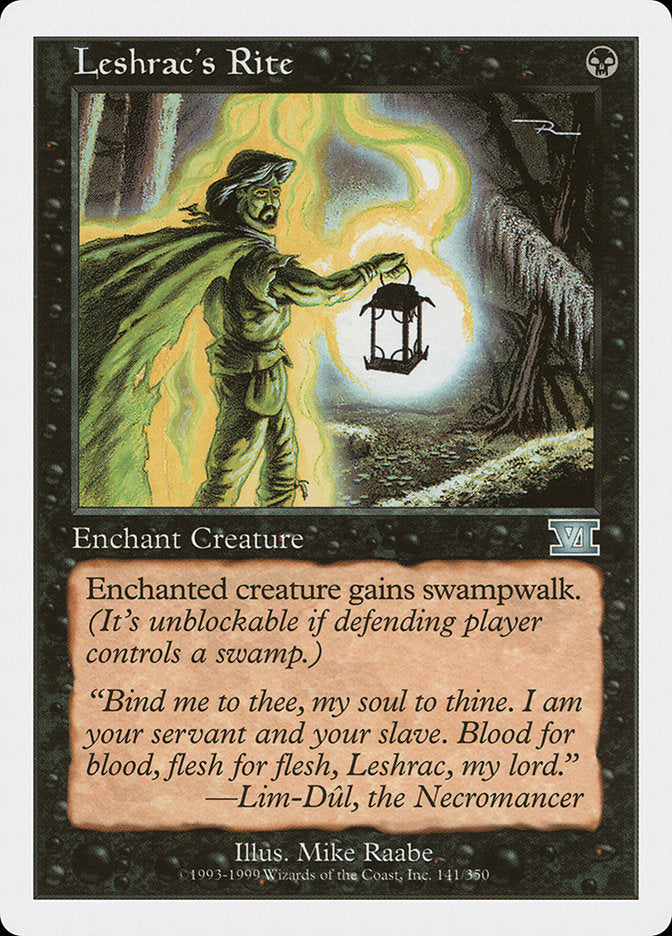 Rite de Leshrac [Sixième édition classique]
