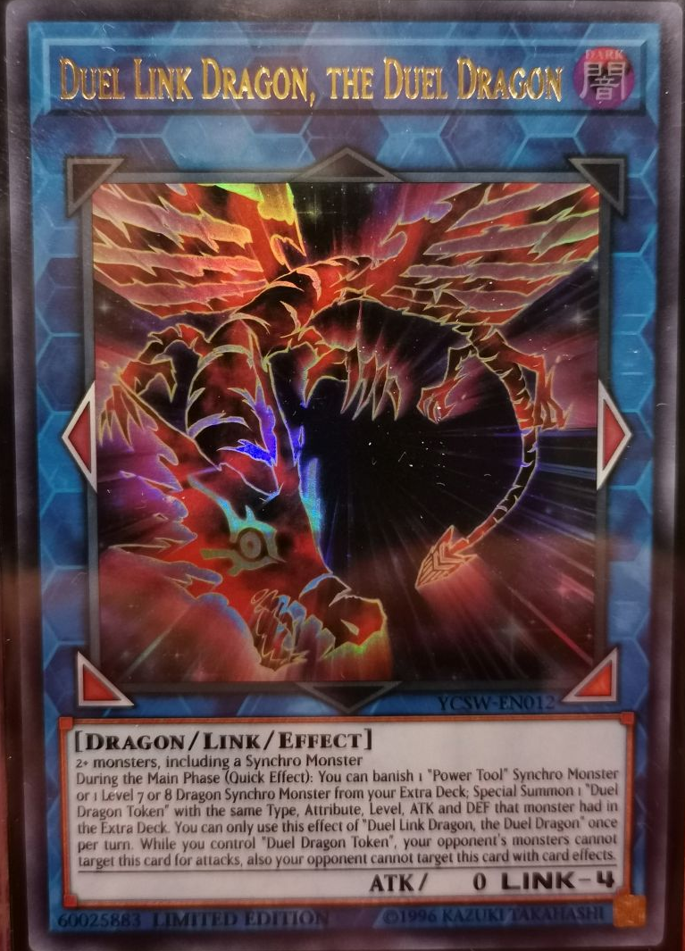 Dragon du Lien de Duel, le Dragon de Duel [YCSW-EN012] Ultra Rare