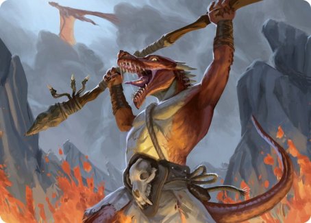 Carte d'art Kobold [Donjons & Dragons : Aventures dans les Royaumes Oubliés - Série d'art]