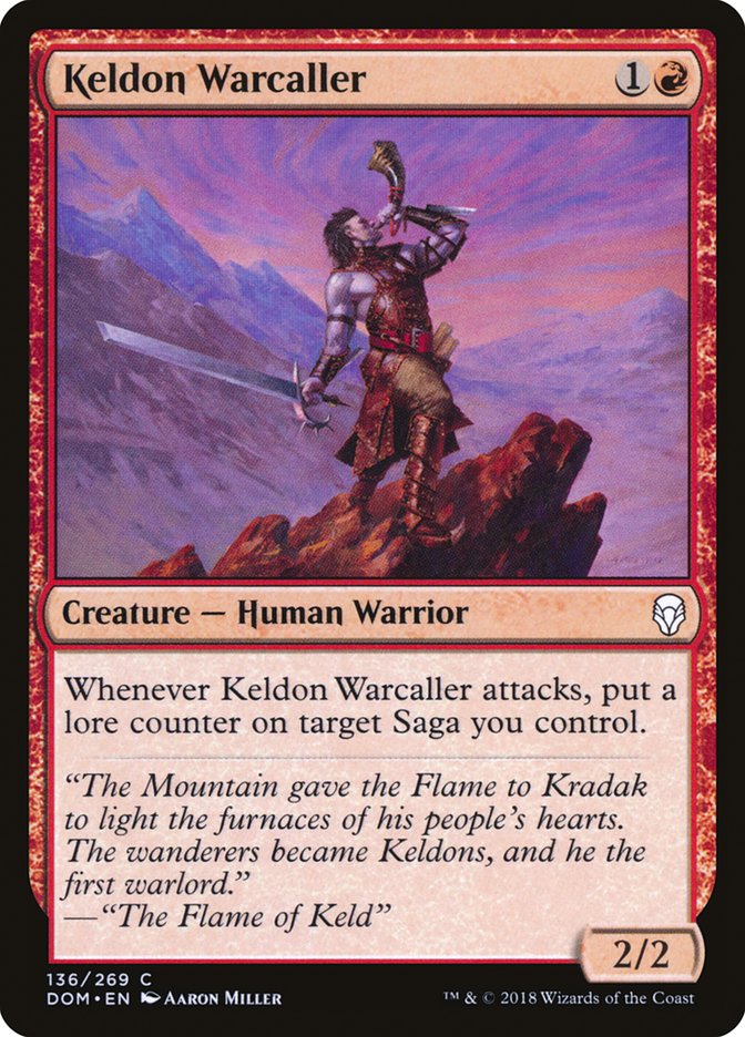 Guerrier keldon [Dominaria]