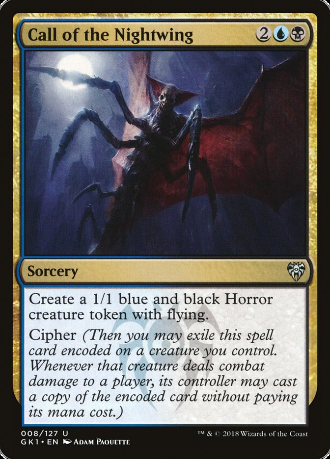Appel du Noctefaucon [Kit de guilde Guildes de Ravnica]
