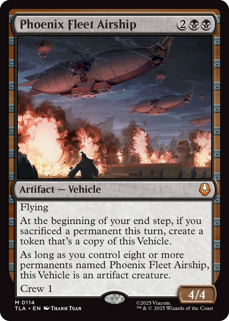 Dirigible de la Flota Fénix [Avatar: La Leyenda de Aang]