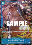 Marshall.D.Teach (Regional sin conexión 2023) [Finalista] [Cartas Promocionales de One Piece]