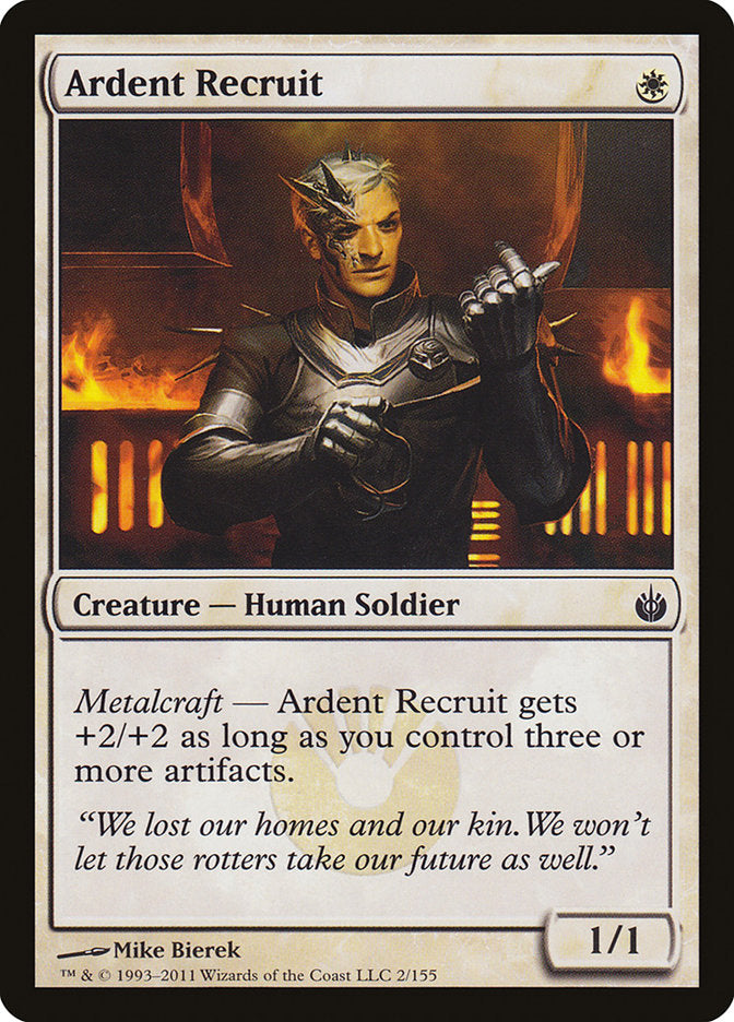 Recrue ardente [Mirrodin assiégé]