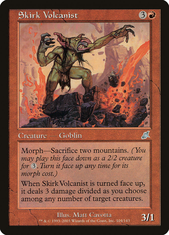 Volcaniste de Skirk [Fléau]