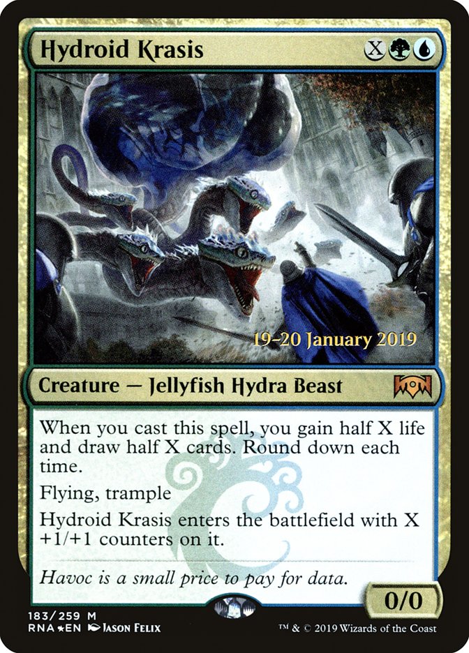 Hydre crépitante [Promos d'avant-première Allégeance de Ravnica]