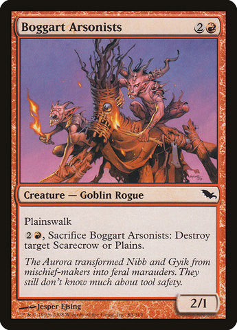 Incendiaires Boggarts [Shadowmoor]