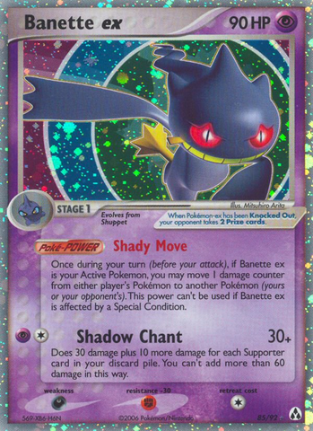 Banette ex (85/92) [EX: Fabricantes de Leyendas]
