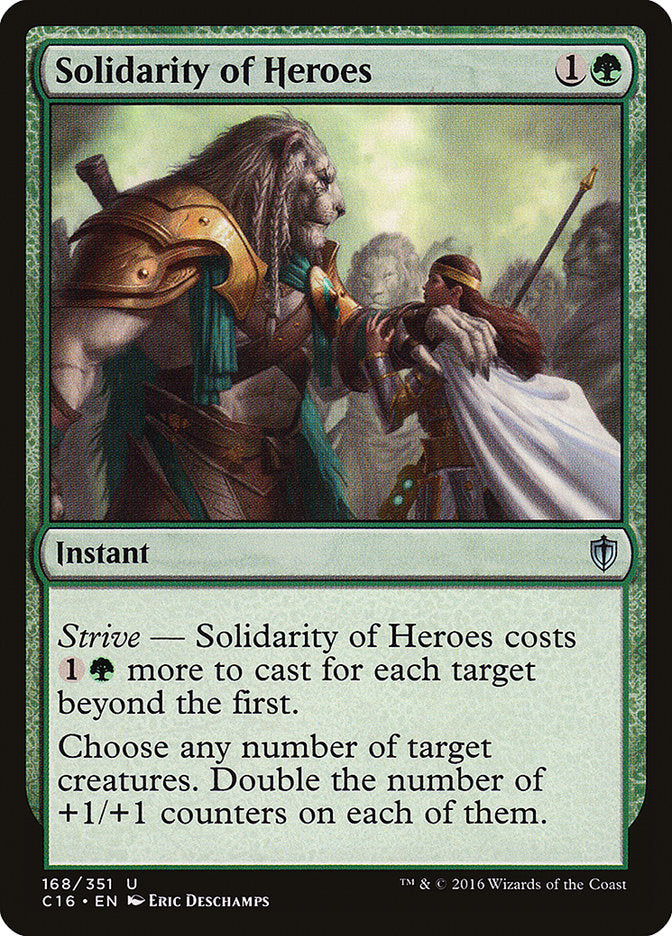 Solidarité des héros [Commander 2016]