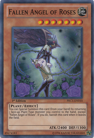 Ange Déchu des Roses [PRC1-EN010] Super Rare