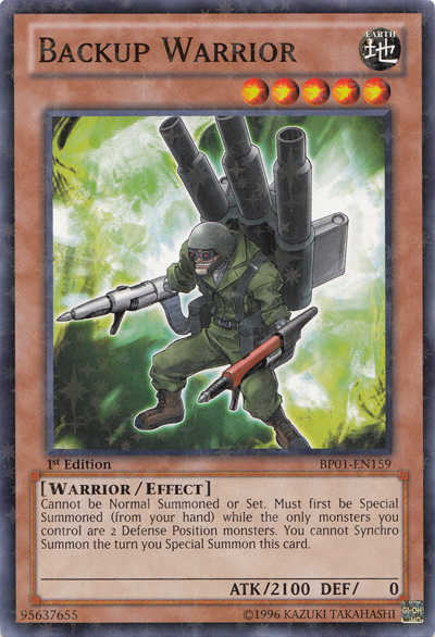 Guerrier de Soutien [BP01-FR159] Starfoil Rare