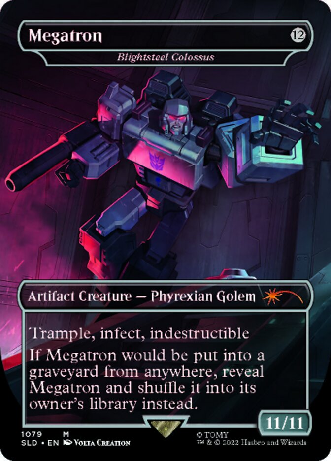 Colosse de Pestacier - Megatron (Sans bordure) [Série de l'Antre secret]