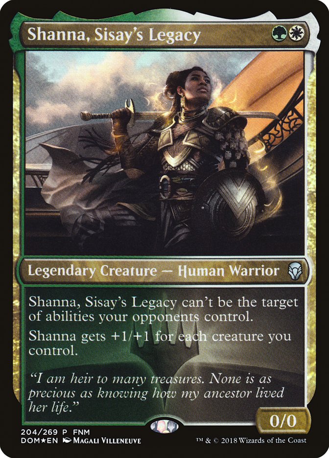 Shanna, l'héritage de Sisay (FNM) [Dominaria Promos]