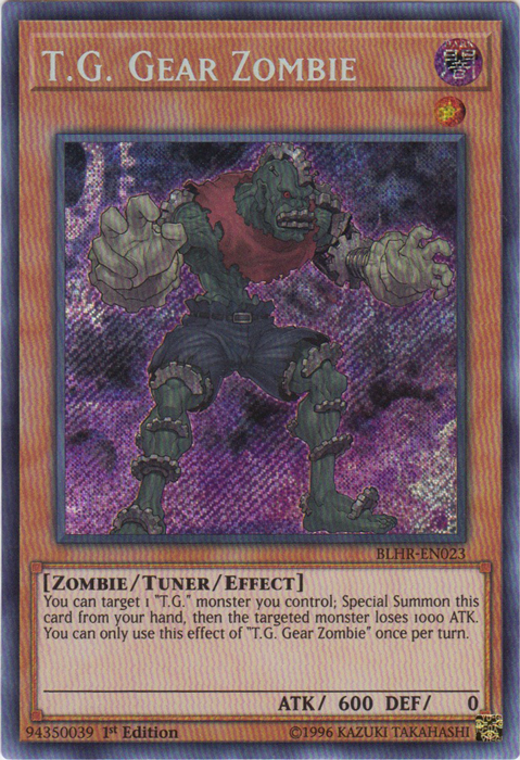 Equipo T.G. Zombi [BLHR-ES023] Rara Secreta