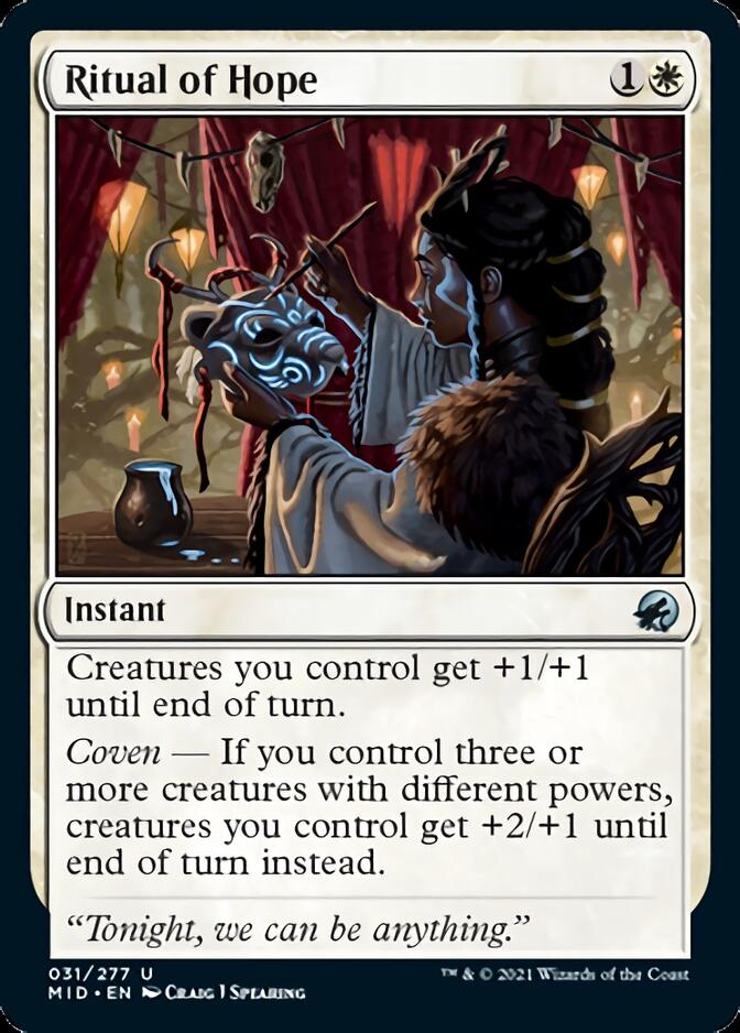Rituel d'espoir [Innistrad : Chasse de minuit]