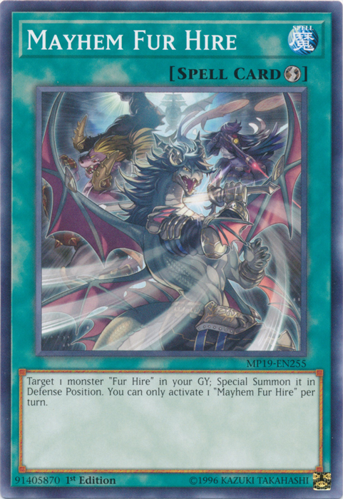 Mayhem Fur Hire [MP19-EN255] Común