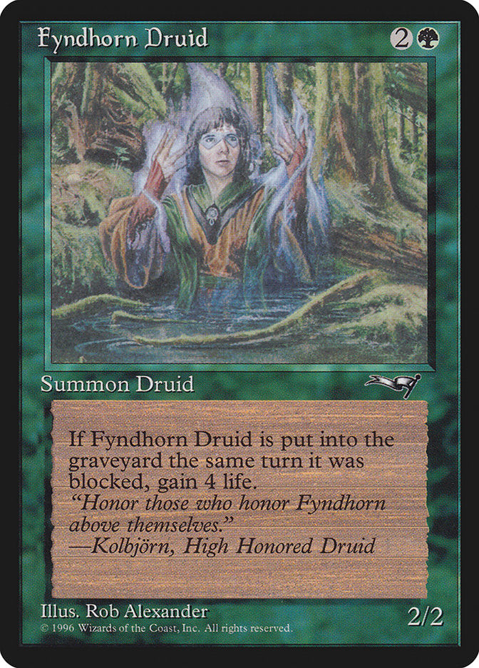 Druide de Fyndhorn (Flammes bleues) [Alliances]