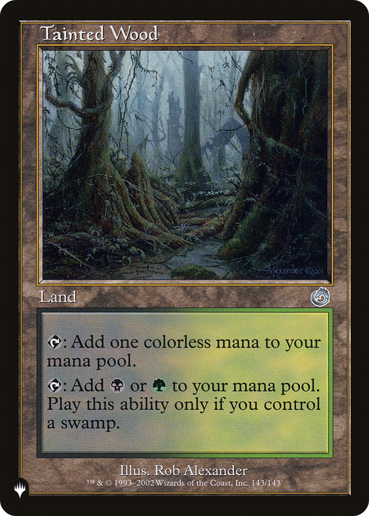 Madera Contaminada [La Lista]