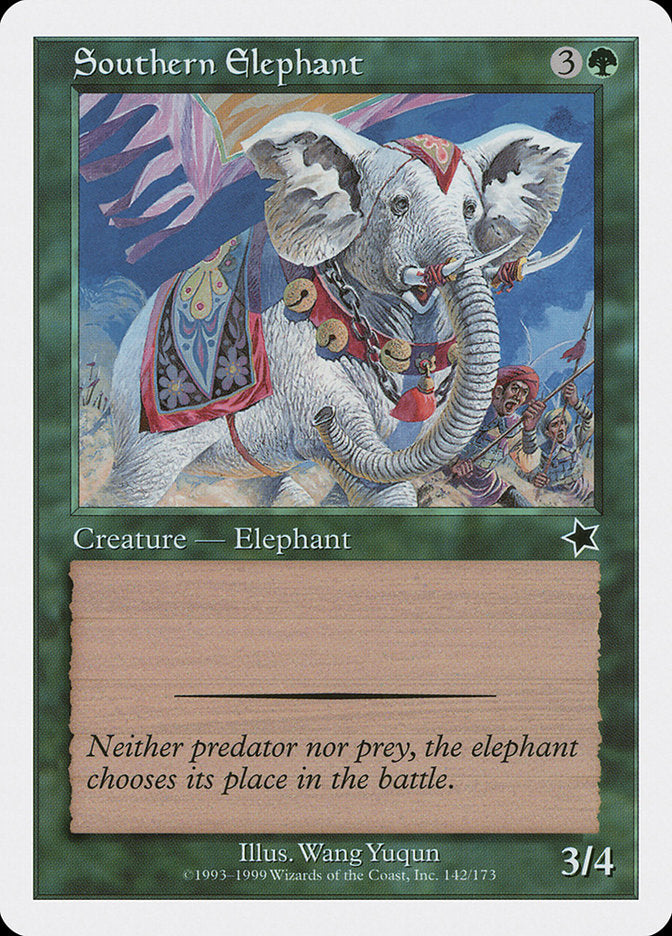 Éléphant de mer austral [Starter 1999]