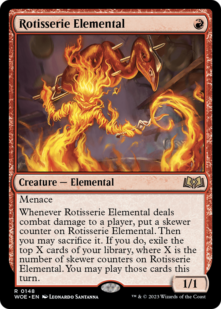 Rôtisserie élémentaire [Les friches d'Eldraine]