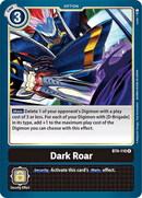 Rugido Oscuro [BT4-110] [Great Legend]