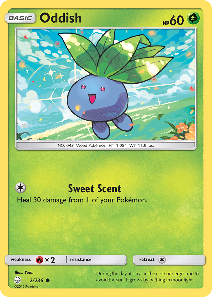 Oddish (2/236) [Soleil et Lune : Éclipse Cosmique]