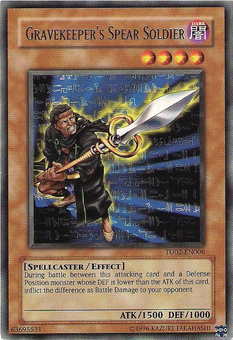 Soldat Lance du Gardien de Tombe [TU02-EN006] Rare
