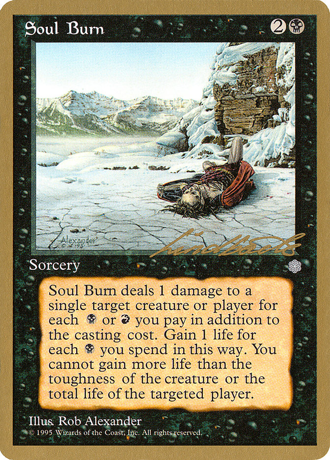 Quemadura de alma (Leon Lindback) [Juego de coleccionista de Pro Tour]