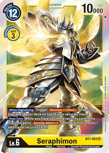 Seraphimon [BT1-063] [Lanzamiento de la Edición Especial de Mejora Ver.1.0]