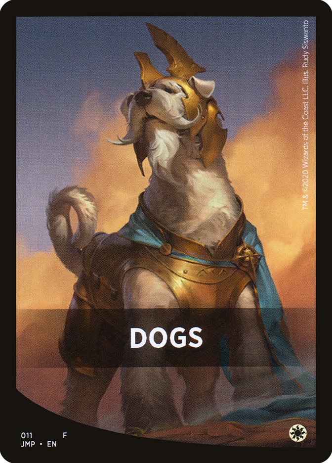 Carte thématique Chiens [Cartes recto Jumpstart]