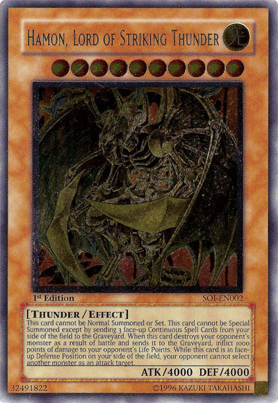 Hamon, Seigneur du Tonnerre Frappant (UTR) [SOI-EN002] Ultimate Rare