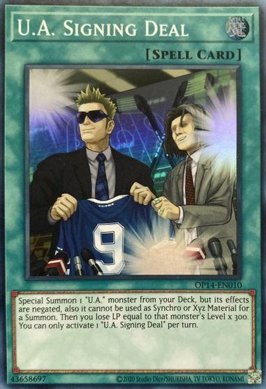 Contrat U.A. [OP14-FR010] Super Rare