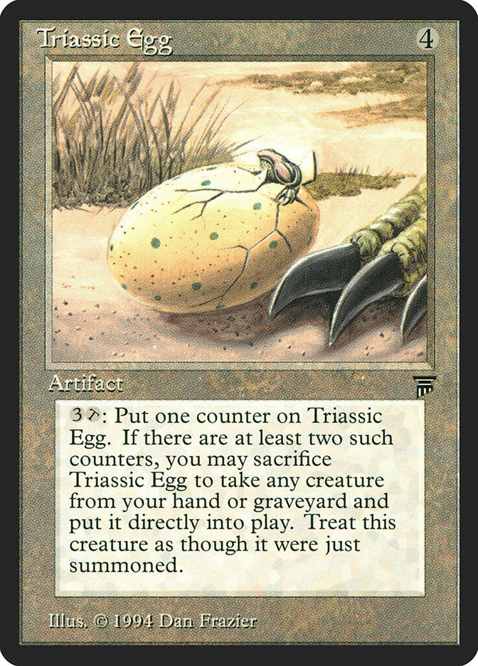 Œuf du Trias [Légendes]