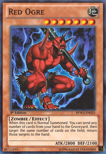 Ogre rouge [BPW2-EN025] Super Rare