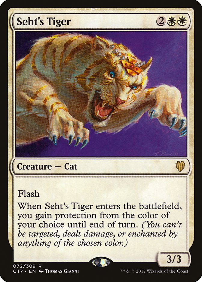 Seht le tigre [Commander 2017]