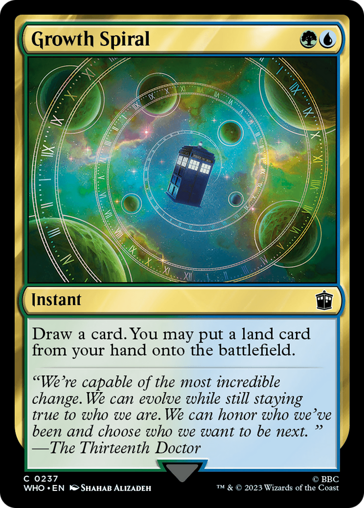 Spirale de croissance [Doctor Who]