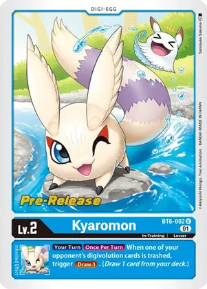 Kyaromon [BT6-002] [Cartas de prelanzamiento Double Diamond]