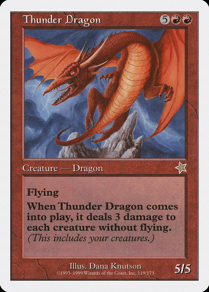 Dragon foudroyant [Débutant 1999]