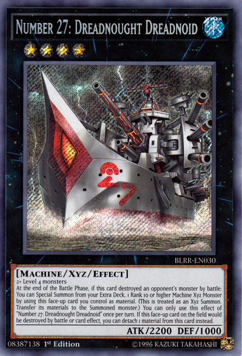 Numéro 27 : Redoutable Dreadnoid [BLRR-FR030] Secret Rare