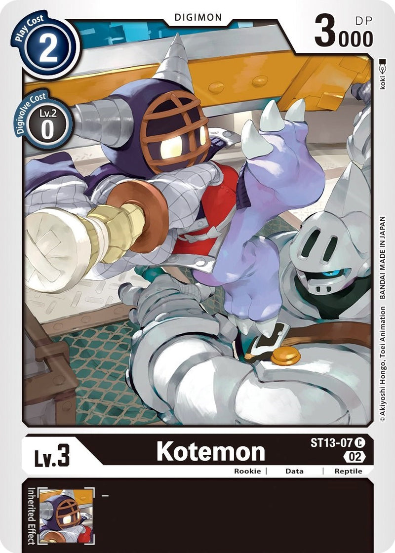 Kotemon [ST13-07] [Mazo de Inicio: Ragnaloardmon]