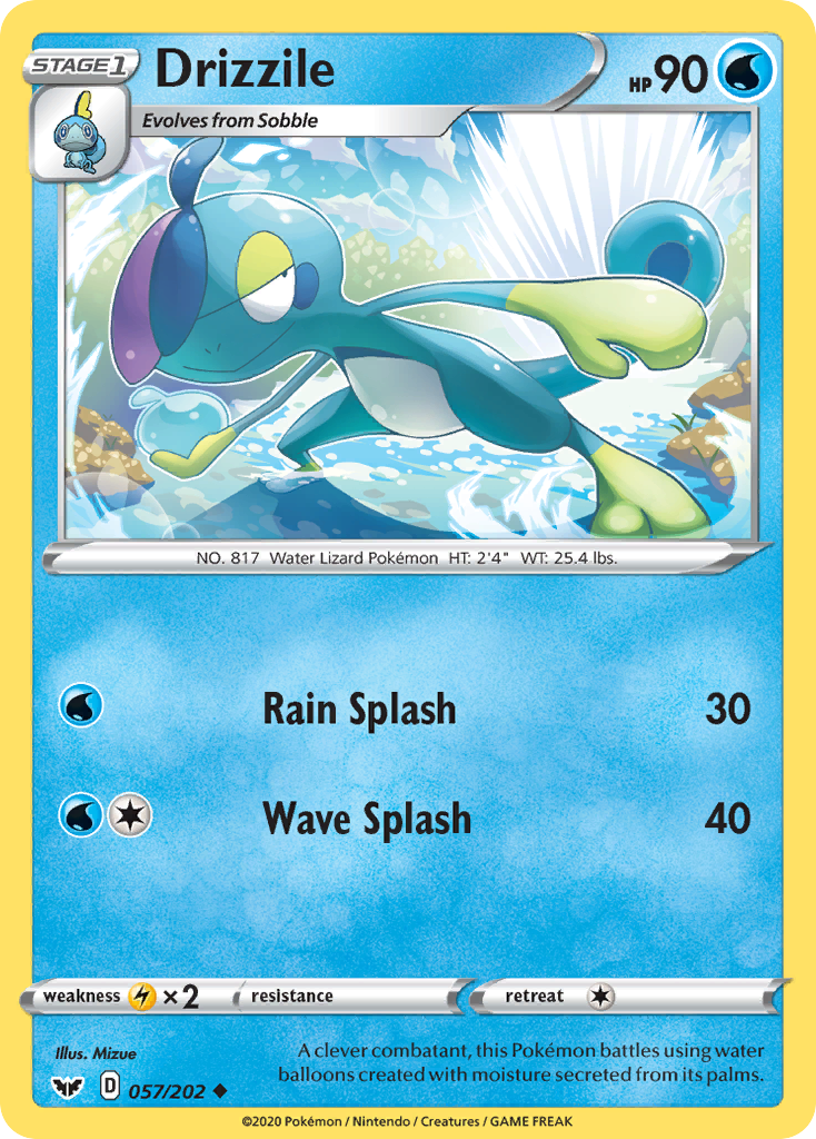 Arrozard (057/202) [Épée et Bouclier : Set de Base]